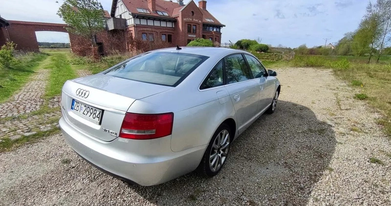 Audi A6 cena 22900 przebieg: 335000, rok produkcji 2004 z Karlino małe 704